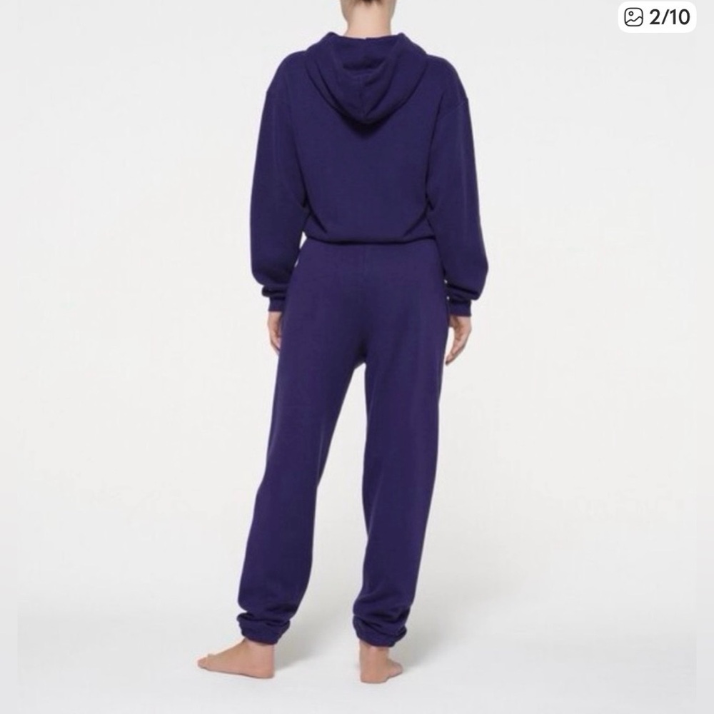 Skims XL fleece joggers concord - Picture 3 of 14